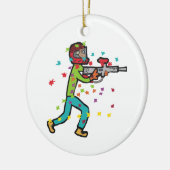 Paintball Keramik Ornament (Links)