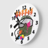 Paintball - Kleinere Uhr (Winkel)