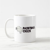 Paintball-Küken Kaffeetasse (Links)