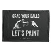 Paintball Lasse Farbe Kissenbezug (Rückseite)