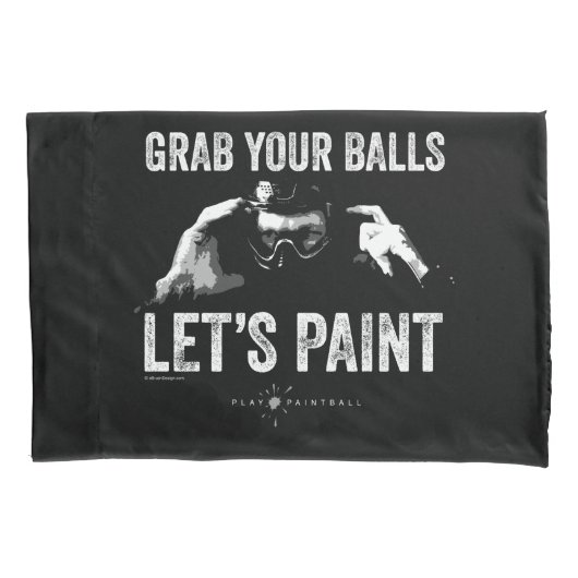 Paintball Lasse Farbe Kissenbezug (Vorderseite)