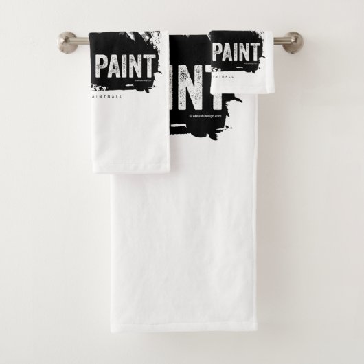 Paintball Lasse Paint Badhandtuch Set (Insitu)