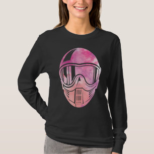 Paintball-Maske Anstreichen von Paintballer Paint  T-Shirt