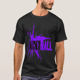 Paintball Neon lila Blank T-Shirt
