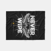 Paintball Never Wipe Fleecedecke (Vorderseite (Horizontal))