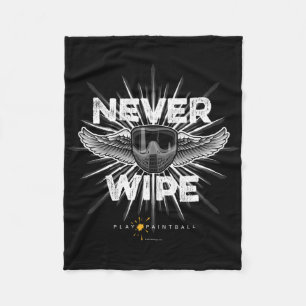 Paintball Never Wipe Fleecedecke