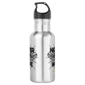 Paintball Never Wipe Trinkflasche (Rückseite)
