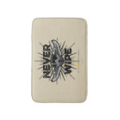 Paintball niemals abwischen badematte (Vorderseite Vertikal)