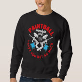 Paintball Paintball macht mich glücklich bei Airso Sweatshirt (Vorderseite)