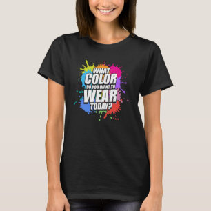 Paintball Paintballer Welche Farbe Will du zu uns? T-Shirt