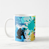 Paintball-Party Kaffeetasse (Links)