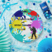 Paintball-Party Pappteller (Party)