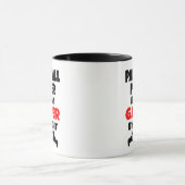 Paintball Player Gamer Tasse (Zentrum)