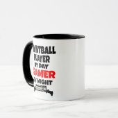 Paintball Player Gamer Tasse (Vorderseite Links)
