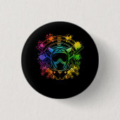 Paintball Player Paint Shooting Paintballer Air Gu Button (Vorderseite)