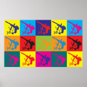 Paintball Pop Art Poster (Vorne)