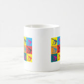 Paintball-Pop-Kunst Kaffeetasse (Mittel)