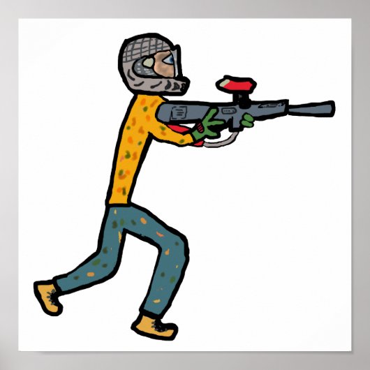 Paintball Poster (Vorne)
