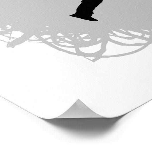 Paintball Scribble Style Poster (Ecke)