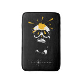 Paintball Skull Badematte (Vorderseite Vertikal)