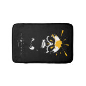 Paintball Skull Badematte (Vorderseite)