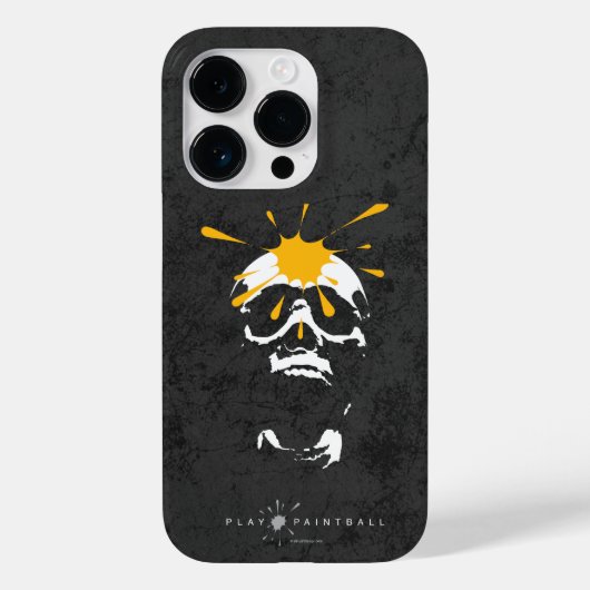 Paintball Skull Case-Mate iPhone Hülle (Rückseite)