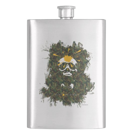 Paintball Skull Flachmann (Vorderseite)