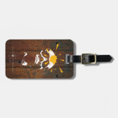 Paintball Skull Gepäckanhänger (Vorderseite horizontal)