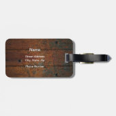 Paintball Skull Gepäckanhänger (Rückseite horizontal)