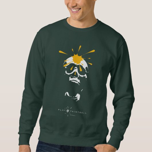Paintball Skull Sweatshirt (Vorderseite)