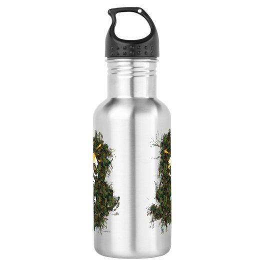 Paintball Skull Trinkflasche (Rückseite)