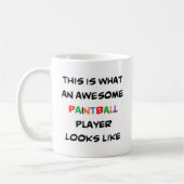 Paintball-Spieler, phantastisch Kaffeetasse (Links)