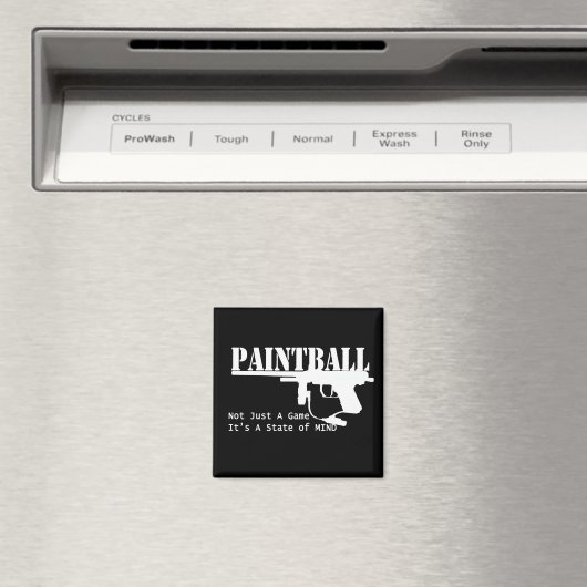 Paintball-Staat Magnet (In Situ (Geschirrspüler))