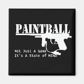 Paintball-Staat Magnet (Vorne)