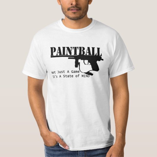 Paintball-Staat T-Shirt (Vorderseite)