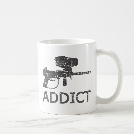Paintball-Süchtiger Kaffeetasse (Rechts)