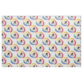 Paintball-Tricolor Sport-Emblem Stoff (Fat Quarter (45,7 x 55,9 cm))