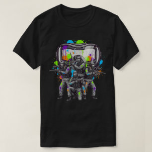 Paintball-Trupp Splash T-Shirt