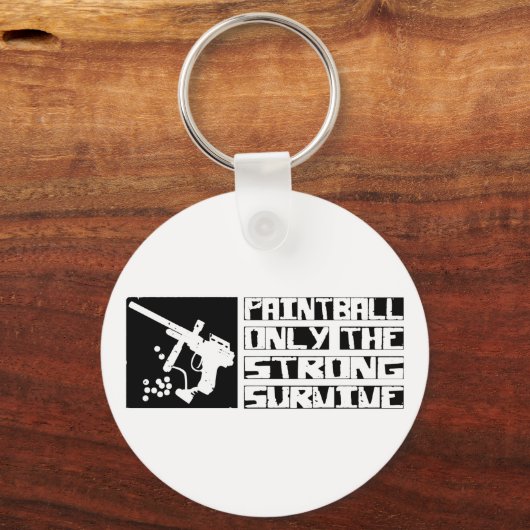 Paintball-Überleben Schlüsselanhänger (Vorderseite)