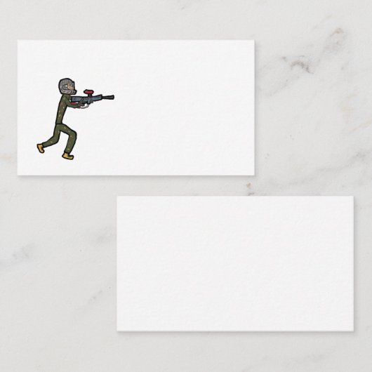 Paintball Visitenkarte (Vorne/Hinten)