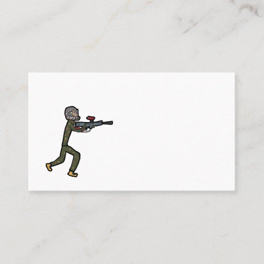 Paintball Visitenkarte (Vorderseite)