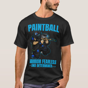 Paintball Warrior Airsoft Funny Paintball Paint T-Shirt