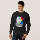 Paintball Warrior Paintballer Sweatshirt (Vorne ganz)