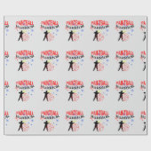 Paintball Warrior Themed Graphic Geschenkpapier (Flach)