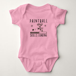 Paintballer Infant Paintball Fähigkeiten Laden Baby Strampler