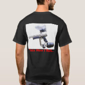 Paintballers Faden T-Shirt (Rückseite)