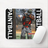 PaintballMausunterlage Mousepad (Mit Mouse)