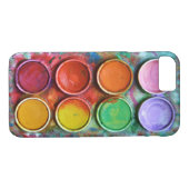 Paintbox-Farbe Pallete Case-Mate iPhone Hülle (Rückseite (Horizontal))