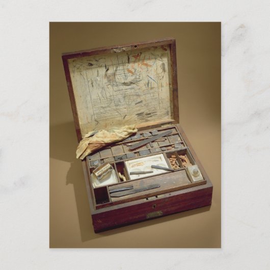 Paintbox von John James Audubon Postkarte (Vorderseite)