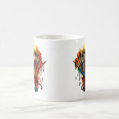 Paintbrush Bouquet Kaffeetasse (Mittel)